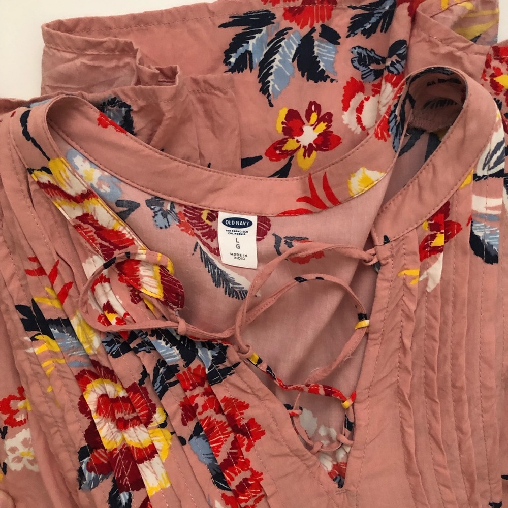 Pink Floral Dress